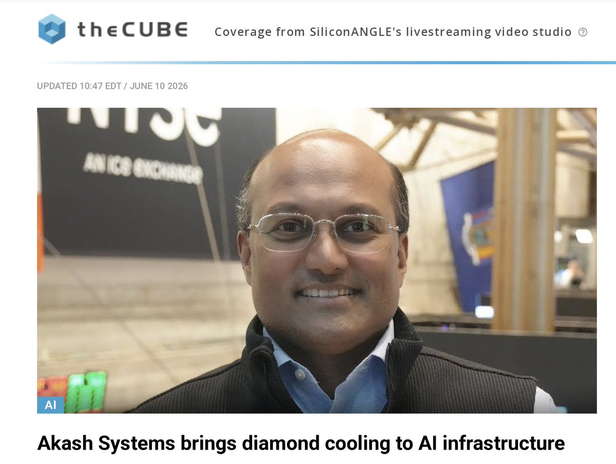 Akash Systems tweet media