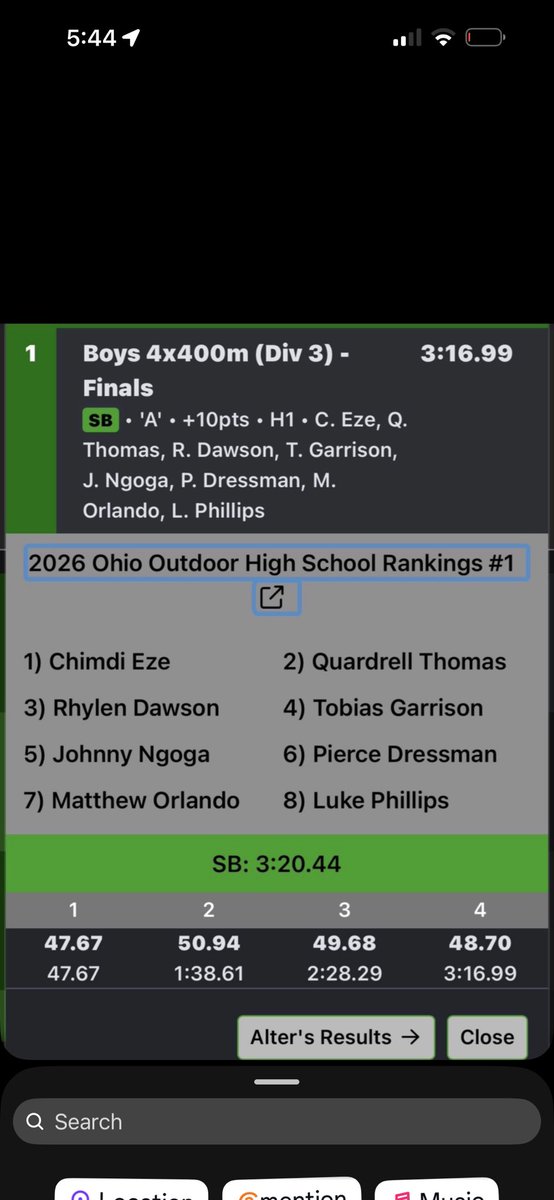 QuardrellThomas's tweet photo. Ended the year off with a bang!! I am blessed by God to be announced a state champ last Sunday and had a great race splitting a 47.67 as the first leg to lead our team off https://t.co/F58fqVK66w