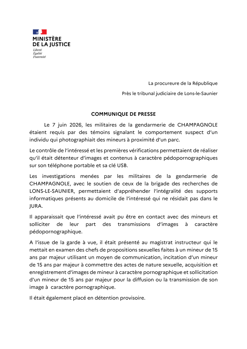 Préfet du Jura tweet media