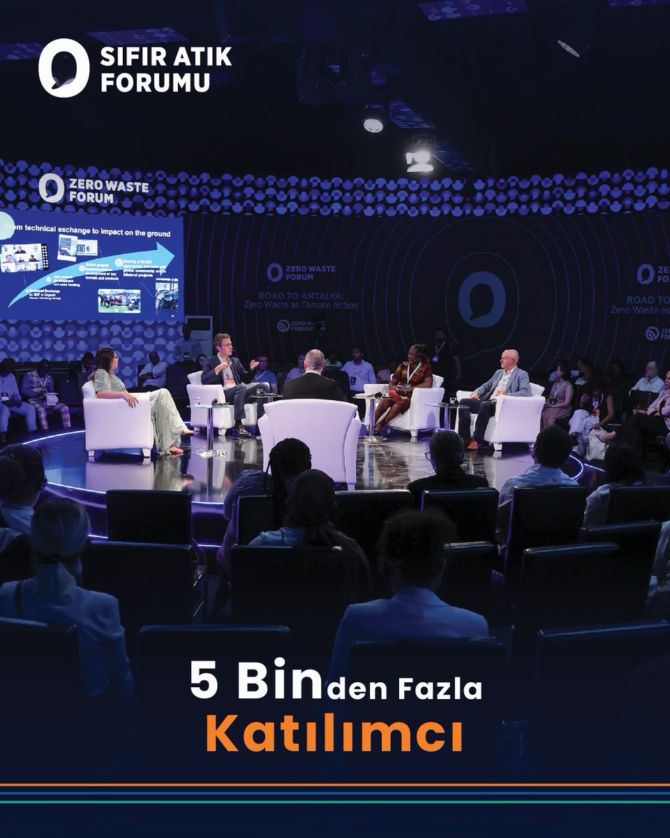 sifiratikvakfi0's tweet photo. Sıfır Atık Forumu’nu, ortak hedefler etrafında şekillenen güçlü iş birliklerine, bilgi paylaşımına ve çözüm odaklı diyaloglara ev sahipliği yaparak başarıyla tamamladık.

Gelecek nesillere daha yaşanabilir bir dünya bırakmak için hep birlikte üretmeye ve çalışmaya devam edeceğiz.🌏

#sıfıratıkforumu