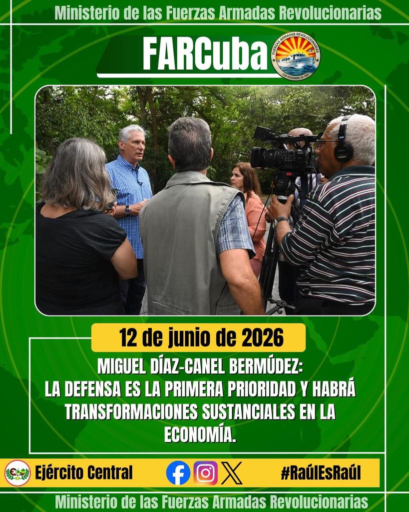 CentralEjercito's tweet photo. #CubaSeDefiende, No se dan cuenta de que hay un pueblo🇨🇺💪 dispuesto en su mayoría a no rendirse y a no dejarse humillar, y a no perder lo que es perfectible; por la obra de #FidelPorSiempre seguiremos adelante hasta la victoria siempre.
💪❤️🇨🇺💯Pre https://t.co/21hIXC9m7R