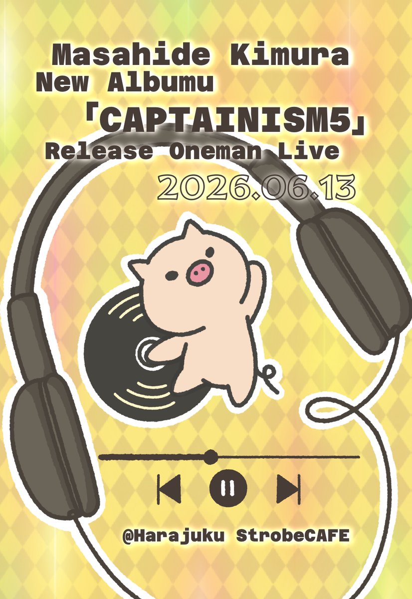 kkdesignbu's tweet photo. 2026.06.13
【昼公演】　K.K. 22nd anniversary Live【Re:Ding!】
【夜公演】　CAPTAINISM5 Release Oneman Live

 #kudokimu
 #masakimu https://t.co/E5Tnb5rYPq