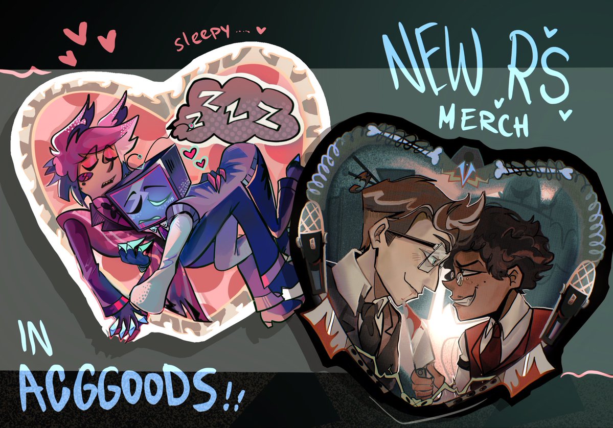 flavarrshop's tweet photo. New SHOP UPDATE 💥💥

We have both Sparks Duo &amp; Murder media! KEYCHAIN AND STICKERS :D I am so happy to draw them together and you can check them out in my ACGGOODS store now aswell >:)

https://t.co/dYb7COsIRW https://t.co/GusmyJ7WT9