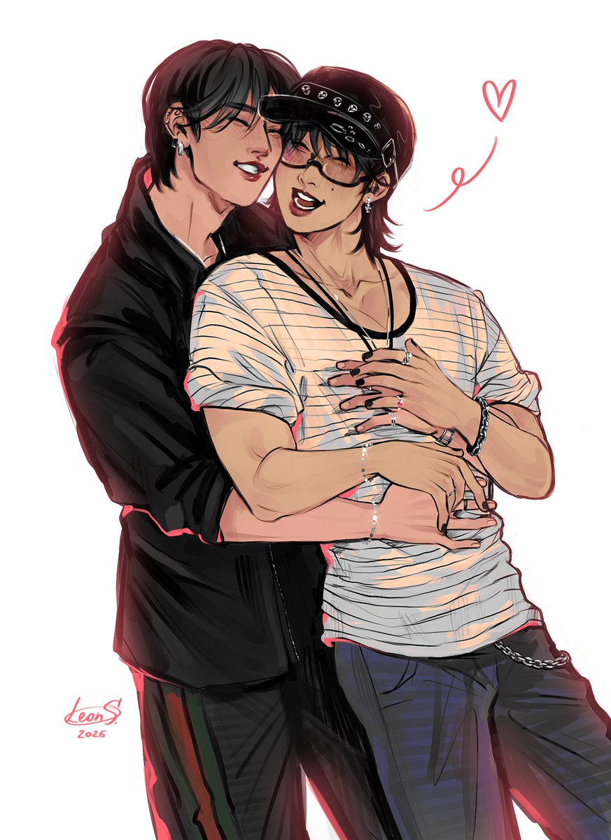 leon_s7's tweet photo. Kittens are being cute 🥺🎀💕

#minsung #skzfanart https://t.co/VDUfLm3qby