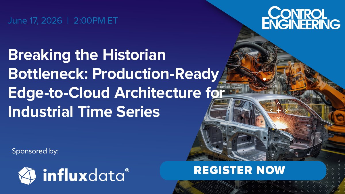 InfluxDB's tweet photo. Legacy historians were built for yesterday's requirements.

Industrial AI requires architectures designed for high-volume telemetry, OT/IT integration, and real-time insights.

See a live edge-to-cloud deployment with @Litmus_io and #InfluxDB 3 Enterprise on June 17.

Register now. https://t.co/qIsdV7L7lX