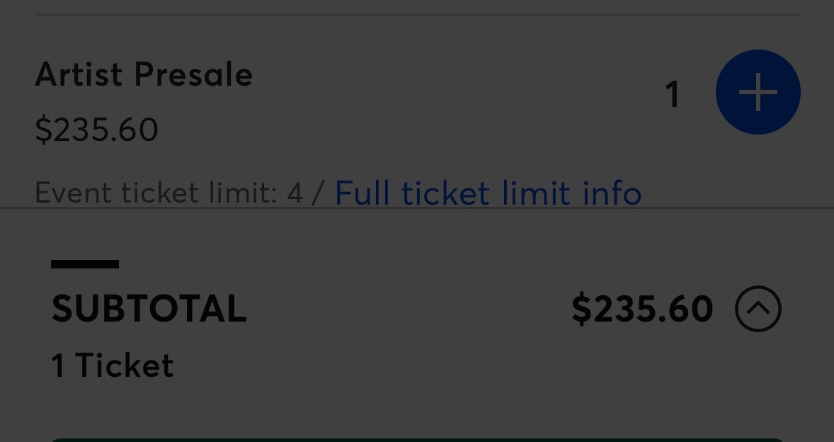 BLAMElTONYOU's tweet photo. I forgot to take screenshots but prices as I remember

Pit: $240
Nosebleed: $96-$120
Seated VIP in the middle areas was like $531 https://t.co/OU7nYM39cA