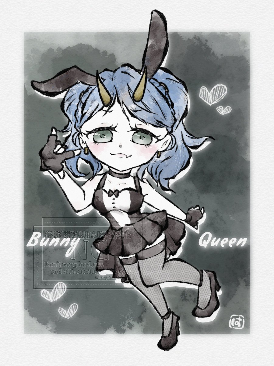hagemaru0523's tweet photo. 『Bunny Queen』🐰🖤
可愛すぎておひねり捩じ込みたかったです💰💰
 #o_menzFA  #o_menz  #MATSURI https://t.co/JeWO8EdLdc