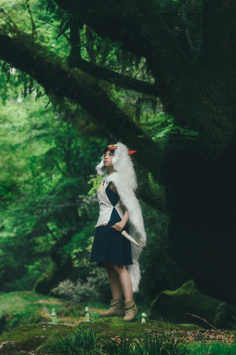 Kiu_amzik's tweet photo. cosplay - もののけ姫 サン
model:Kiu / photo:Matsushima
　
森の聲を聴く https://t.co/ShxLaPwZQ9