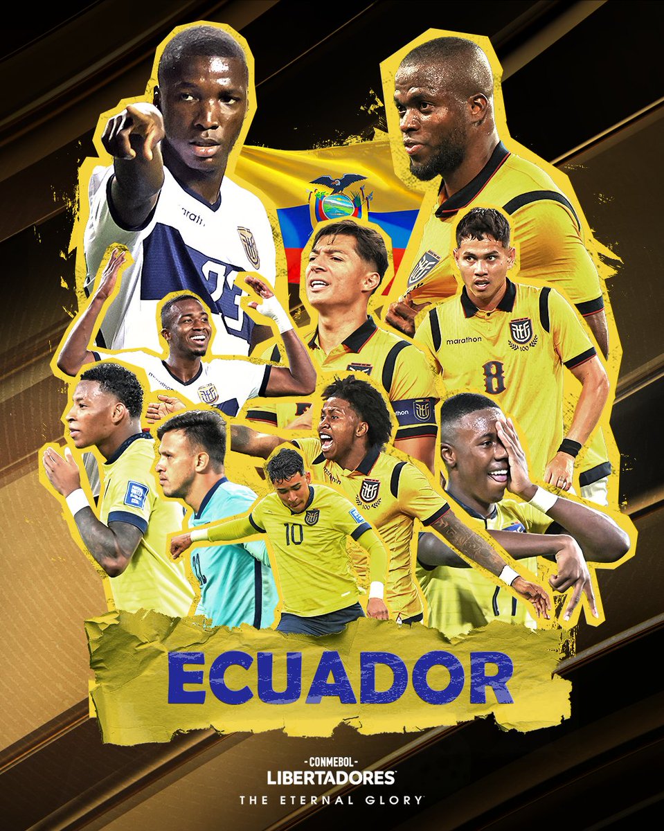 TheLibertadores's tweet photo. 🤩🇪🇨 It's @LaTri's turn to debut at the 2⃣0⃣2⃣6⃣ @FIFAWorldCup!🏆 https://t.co/vgErnhdLw2