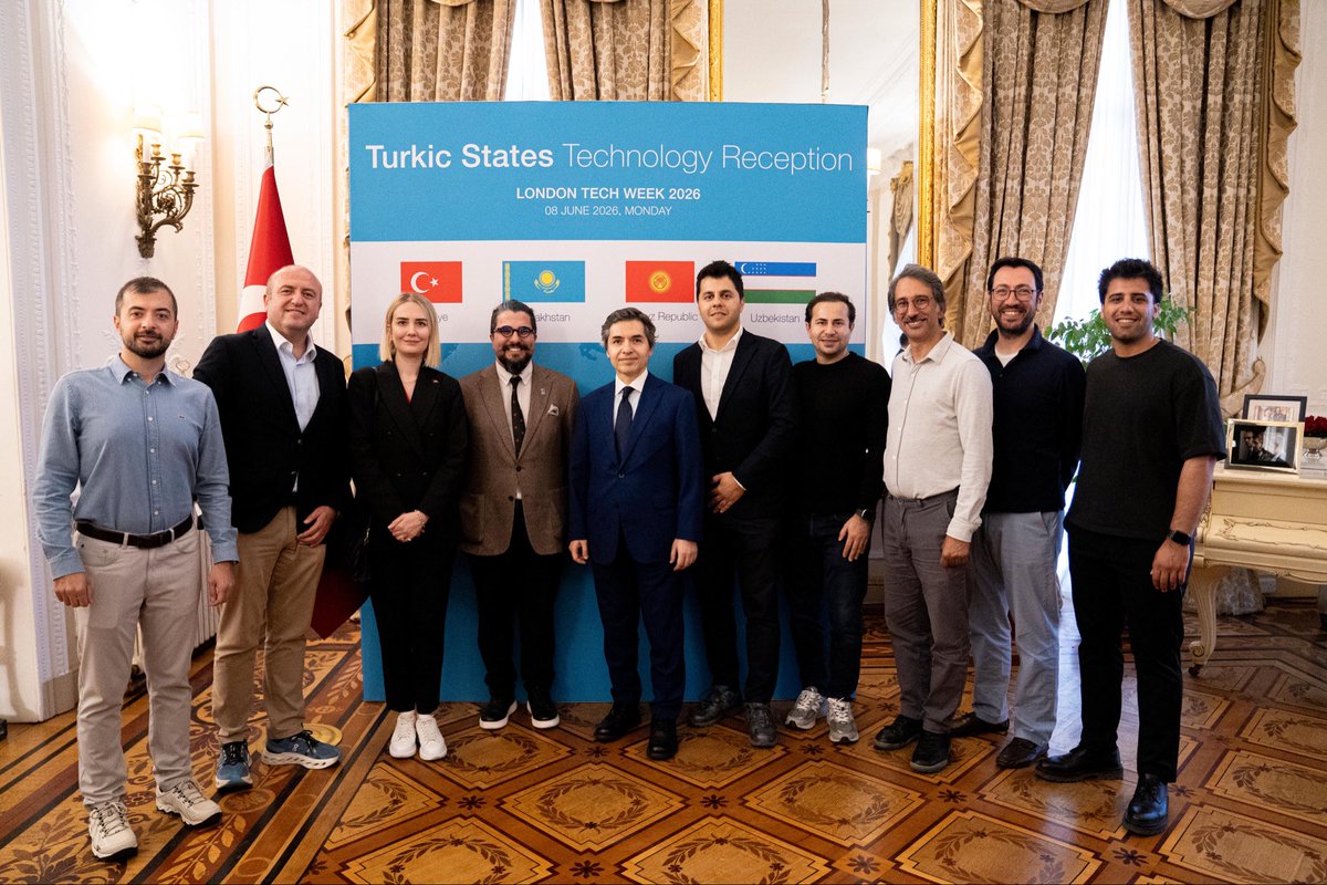 MirleonAi's tweet photo. Grateful to the Embassy of the Republic of Türkiye in London for bringing the Turkish startup ecosystem together during #LTW26.

Special thanks to H.E. Ambassador Osman Koray Ertaş for his warm hospitality and support for Turkish entrepreneurs going global. 🇹🇷 https://t.co/kzfvHjmHcu