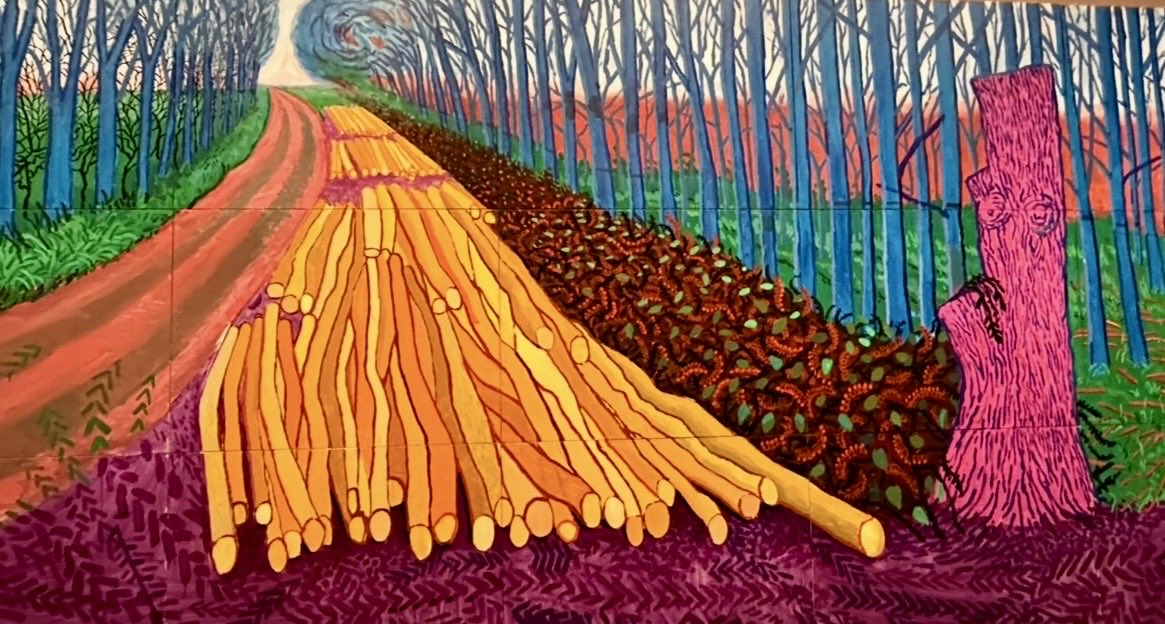 Longsylver's tweet photo. Hommage David Hockney
« ce griffonneur insatiable et observateur inlassable du passage des saisons, des couleurs et des sentiments, nous laisse orphelins de ses illusions chlorées sur toiles » Jérémy Piette https://t.co/QH9IHNtVQg
