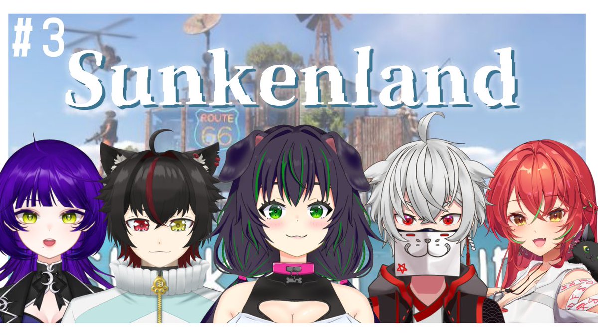 Yuika_Azami's tweet photo. こんつぁ🐶 ̖́-

🐾*⭒ ••┈┈┈┈┈┈┈┈•• ⭒*🐾

            この後、23:00〜

            ［Sunkenland］
                
        夜の海はどーーしても怖い!
   昼間のうちになんとか探索するぞ！

🐾*⭒ ••┈┈┈┈┈┈┈┈•• ⭒*🐾

https://t.co/knbUAKKJDz https://t.co/ZxISWYWDKd