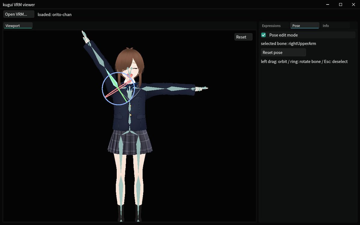 MatchaChoco010's tweet photo. 3Dの描画とかも組み込めるようには出来ています。キューブを表示てみたりVRMを表示してみたりなど。スライダーのラベルの幅が揃っていないのは美しくないな。。。 https://t.co/tHSz1H5t7p