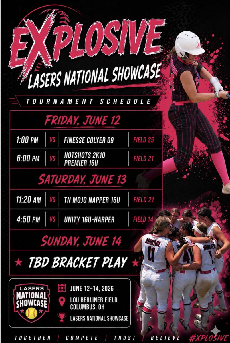 Gracesoftball14's tweet photo. Game times for this weekend! #2028grad @CoachScibelli @CoachJexx_RMU @mandygardner24 @CoachWallace29 https://t.co/McOvtjPeEO