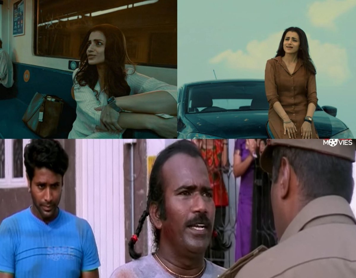 MJWayne_'s tweet photo. this scenes were cute and good ,just bcoz of hate on trisha people forcely bashing this'nu sonna adipingala SP... https://t.co/qZjXk1NWRp
