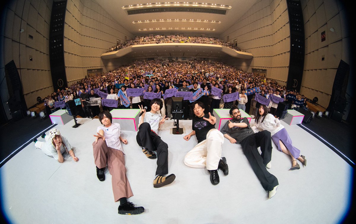 indigo_la_End's tweet photo. indigo la End
ONEMAN TOUR 2026
「紫にて」
東京 府中の森芸術劇場公演ありがとうございました！ https://t.co/JzJarHWvTL
