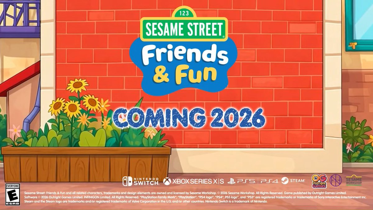 videogamedeals's tweet photo. Sesame Street: Friends and Fun | Announce Trailer. https://t.co/lKkbxkdmst https://t.co/KLNxuEMKc0