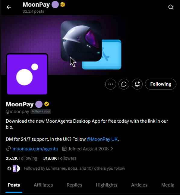 supnyn's tweet photo. @trylimitless @moonpay judge me now 👀 https://t.co/FRaPo3ynEF