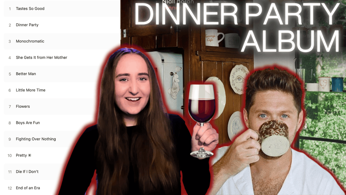 abitofbella's tweet photo. niall horan DINNER PARTY album reaction 🍷(PRIZE?, wine sips, tallies, associations &amp; bridge hunting) https://t.co/GFVHMvD9ne #niallhoran #dinnerparty @NiallOfficial @HarryNiallNews https://t.co/sO28zcxDZX