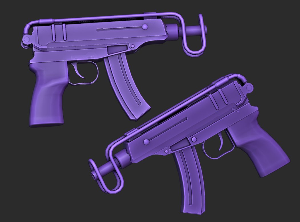 Northern_poly's tweet photo. Vz 61 Skorpion modeled in blender #3dart #3D #Blender3D #Gun #Gunmodeling #roblox #Modelingcomissioning open, DM me. https://t.co/WTEqWwIie2