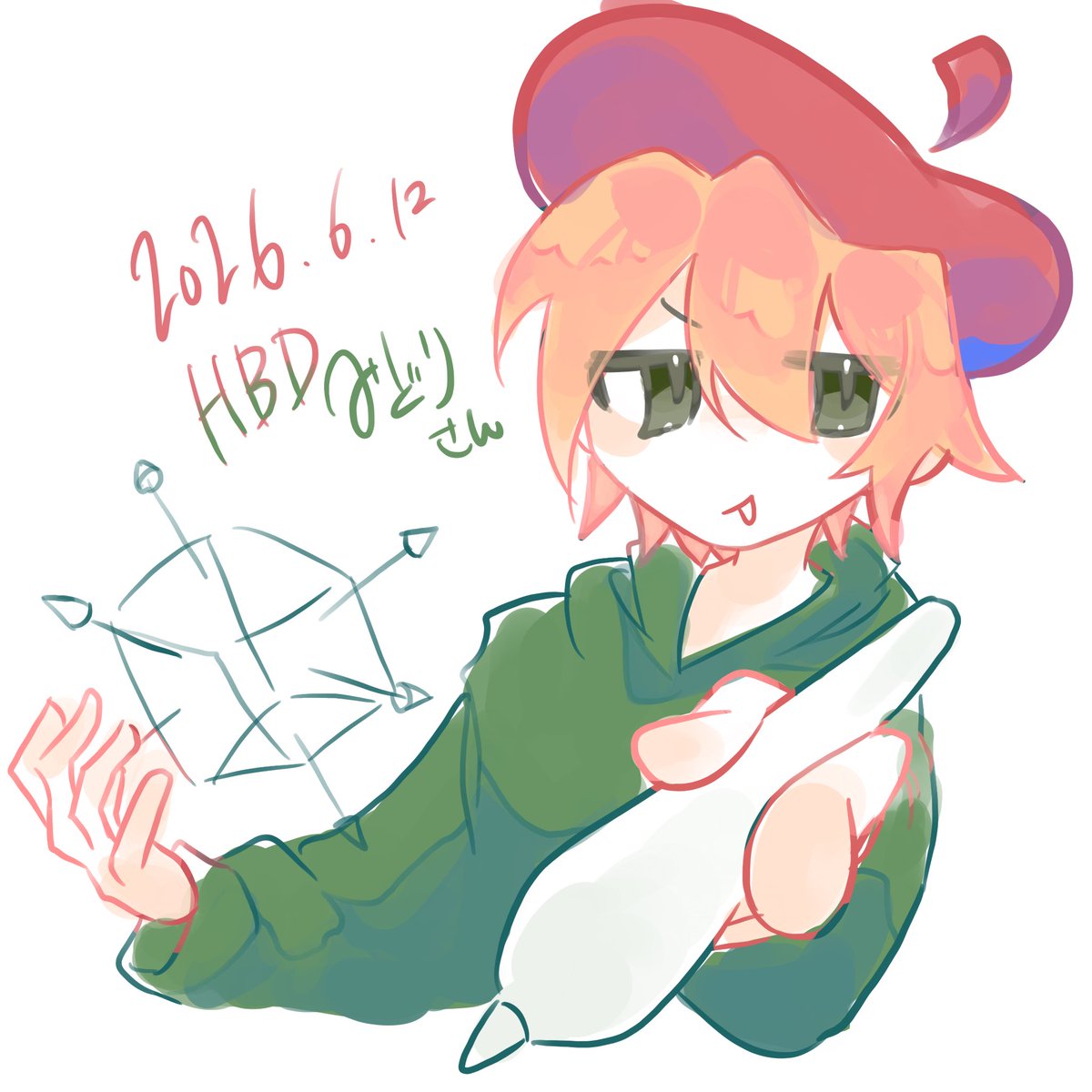 KAERU00frog's tweet photo. はっぴばーすでーみどりさん
@midori_roblox https://t.co/Sn5YL4gQ4d