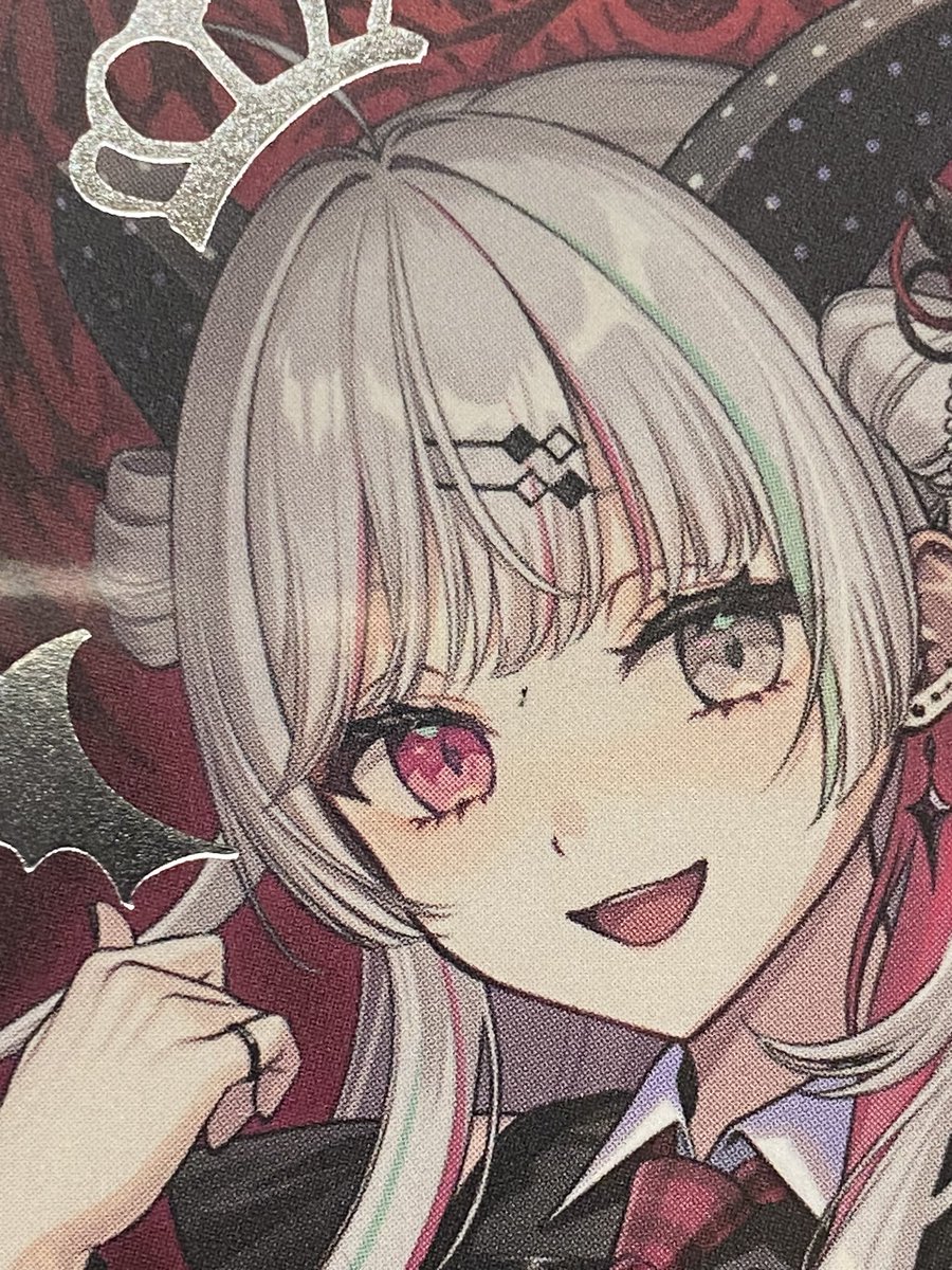 _lr_95_'s tweet photo. 【交換】にじさんじ Devil's Invitation チェキ風カード

譲：😈🛸,🚪👿,❤️‍🩹R(初期汚れあり)
求：同種 👹🧧 (RはR同士のみ､❤️‍🩹RのみR⇔N可)

引用元もご確認の上､お心当たりのある方は検索からでもお気軽にリプライをよろしくお願いいたします｡ https://t.co/5SAyJLKMZ9