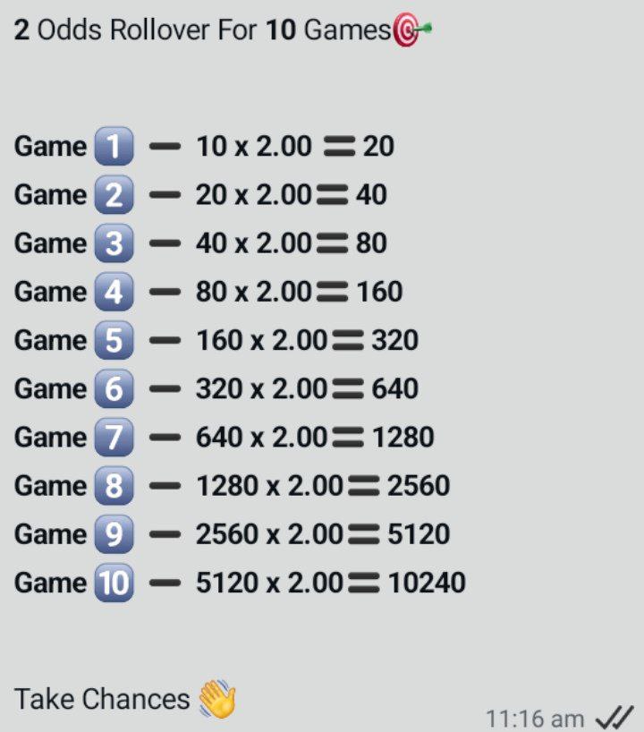 amthegenius's tweet photo. 2 Odds Rollover Game 6 ✍️ https://t.co/eATROPpJ3o