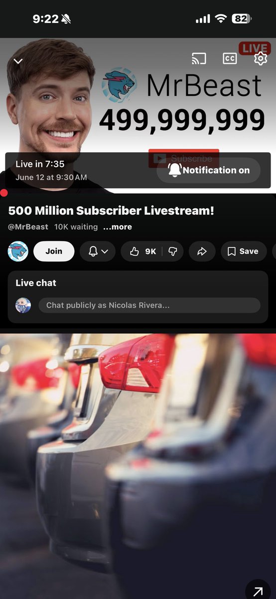NVIIszn's tweet photo. Noti on @MrBeast 🥂 https://t.co/IWXygdeouG