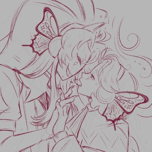 idontlikejester's tweet photo. [ jester x oc doodle ] Should I Finnish this yes or no https://t.co/qLw6kbRZFY