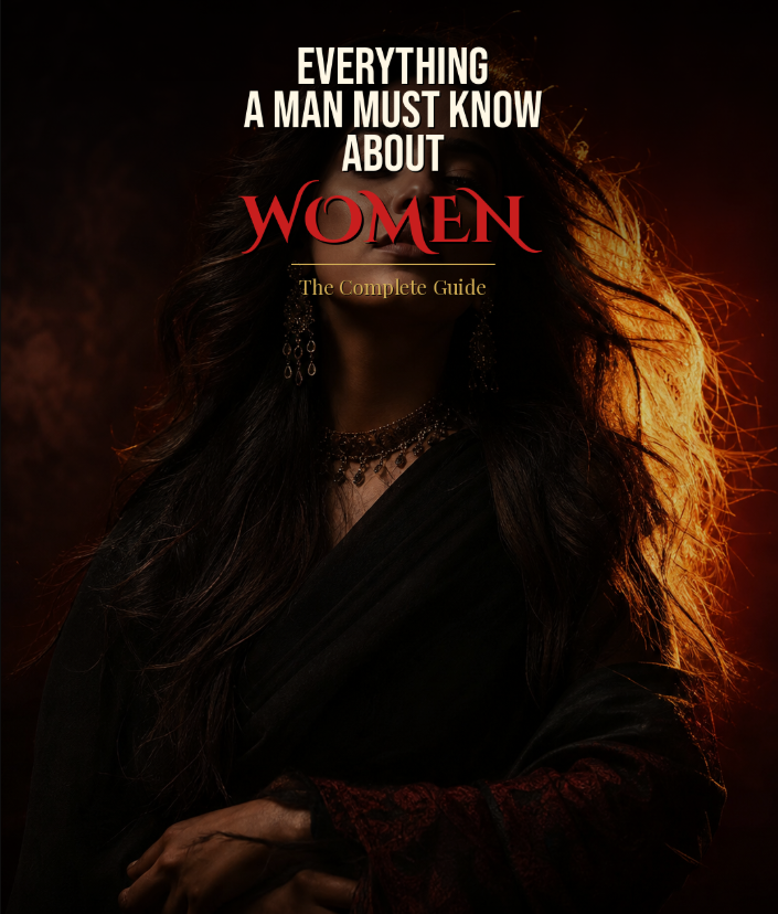 TitansVision's tweet photo. EVERYTHING A MAN MUST KNOW ABOUT WOMEN
The Complete Guide to Understanding Feminine Nature

───────────

① THE DELUDED MAN & THE SANE WOMAN — WHY OPPOSITES ATTRACT

Women love a deluded man.

They are always searching for a deluded man, somebody who is mad and insane.

Because the insane is very attractive: the mad, the deluded, has a certain magnetism. He is full of possibilities, dreams.

Women love a dreamer.

And men? Men love a sane woman — otherwise, they will REALLY go mad — to keep them back on the earth.

The woman represents the earth.

A man needs a woman because he has no roots in his own being. He needs a woman, the warm earth, the un-penetrated covers, dark soil, where he can have his roots and remain rooted in the earth.

He is afraid — he has wings but no roots. And he is afraid that if he is not holding to the earth he may be gone, he may disappear into the infinite sky and there may be no coming back. That fear keeps people running after women.

And a woman has no wings. She has roots, great roots; a woman is pure earth. And she is afraid that if she remains alone she will never be able to fly into the unknown.

A woman can’t be a dreamer like a man. It is not just accidental that women have not created great poetry or music. They don’t have wings, they are very earthly, very pragmatic, very real — and sane, of course. They are so sane, that’s why they don’t write poetry. You have to have some insanity to write poetry. You have to have some delusions, megalomania, then only can you write poetry.

A woman makes a laundry list, not a poem — a shopping list. Her concern is immediate. She talks about the neighbours; she is not worried about Iran or Israel. She simply laughs at the people, at men — why are they so much concerned? And they get into such excitement! If something is happening in Israel, it is happening in Israel — why are you worried?

And the woman in the neighbourhood has escaped with somebody else — that is the real thing; it is so immediate.

Women are not interested in gospels, they are interested in gossips. Both the words come from the same root. When it is about the faraway it is a gospel, when it is about the close-by it is gossip. When it is immediate it is gossip, when it is ultimate it is a gospel.

② EARTH & SKY — WHY MEN AND WOMEN NEED EACH OTHER

Man cannot live without woman, because then he loses roots. He simply becomes a vagabond. Then he belongs nowhere. Just see a man who has no woman: he belongs nowhere, he has no home, he becomes driftwood, just waves take him anywhere — unless he gets entangled with a woman somewhere; then the home arises.

Researchers say that the home is the creation of the woman. If man had lived alone, there would have been no home and no civilization either. He would have been a wanderer, a hunter; he would have gone from one corner to the other corner.

Look: man is trying to go to the other planets; no-one has reached the moon. And women simply laugh at the whole lunacy. Men must be lunatics, they are so much interested in reaching the lunar, the moon. For what? You can’t do shopping there.

There seems to be no point at all! And there are no people, no gossiping, nothing of the sort — just empty desert.

Man without woman is a wanderer, a vagabond. Hence, sooner or later, he needs to get rooted. The woman becomes his earth. Unless a man finds something in him that can become his earth, unless the man finds his own inner woman, he will have to look for the outer woman.

Yes, there have been men who have lived without women — a Buddha or a Jesus. But they too have not really lived without a woman — they found a deeper woman in their own being.

Because man is both man and woman, and woman is also both woman and man. It has to be so, because you come from two persons — your father and mother. Your father has contributed the man in you, your mother has contributed the woman in you. Each person is fifty percent man, fifty percent woman.

Unless you turn inside yourself and find your woman or man there, you will have to look outside. The outside is a substitute.

───────────

③ THE POWER PARADOX — WHY WOMEN HOLD POWER OVER MEN

Why do you allow women to hold power over you?

Because without them you will be insane. And the same is true about women — without men they will be too sane, and to be too sane is also a different kind of insanity.

To be too sane becomes heavy; to be too sane, then you cannot sing, you cannot dance. So a woman needs somebody who can dream for her, and a man needs somebody who can become a home for him.

Then there is no need to look out. Still you can go on loving women, but there will be no clinging. And you will not become possessive or possessed.

When you have found your unity inside, you will still be loving men but it will not be an obsession, it will be just a sharing. And then love is a joy.

If you cannot be alone, naturally you feel powerless before the woman or before the man. If you cannot be alone, then your woman is your need, then you are dependent on her. And you are annoyed — your independence is lost.

You are annoyed because she is having so much power over you. 

④ A WOMAN IN LOVE VS A WOMAN ALONE

Have you seen a woman without love and one in love?

They smell differently — actually, they smell differently; their fragrance is different.

When a woman is alone she has sadness all around her: depressed, lonely, forlorn, in a despair, just anxiety.

The moment she falls in love she starts blooming. Something immediately opens up. Then she has beauty.

A woman not in love shrinks, closes up; she starts living in a shut-upness. She closes the doors and the windows. There is nobody to wait for — why keep the windows open or the doors open? She starts living in a kind of grave; she is no more alive. She starts dying, she becomes suicidal.

Just mathematics, just arithmetic, just sanity, is not enough. Some poetry is needed to keep balance.

And man alone looks lost; he does not know who he is. Unless he sees himself in the eyes of a loving woman, he will never know who he is. He can go on doing enlightenment intensives and go on asking “Who am I? Who am I?” And no answer will come — unless he looks into the eyes of love. Only then will he be reflected, only then in the mirror will he see who he is.

The woman gives him form, substance. The woman makes him aware of who he is. By her love she creates the man. It is not only that you are created by your mother in her womb; you are created by each woman whenever you fall in love. 

Whenever you fall in love the woman gives you shape, colour, polish; she makes you human. Otherwise, man will be very very barbarous, violent, aggressive, uncaring, uncompassionate.

But the problem is that both depend on each other and both feel hurt — nobody wants to depend. And on whomsoever you depend, you will never be able to forgive him or her. You will take revenge.

That’s why lovers go on fighting. The fight is nothing but to show that “I am still independent — what do you think?” The woman thinks, “I am not so dependent on him. I can still bloom alone. I will still be happy without you — what do you think of yourself?”

Hence they fight, just to test their independence. But within hours the fight is gone and they are hugging each other. Because the moment they start separating from each other, they start feeling suffocated, hungry, thirsty. They start losing whatsoever they had.

The warmth is missed, the man starts feeling cold. And if there is nobody to hold the woman she starts feeling absolutely lonely.

If there is no love we are all alone. If love is not possible, then loneliness is the truth and has to be accepted. Only love gives you glimpses that loneliness is not ultimate.

───────────

⑤ EVERY MAN IS A HENPECKED HUSBAND

Every man allows that power. And resists it.

Every husband becomes a henpecked husband — every, I say. There is no other kind of husband.

Whatsoever the pretensions, the only kind that really exists is the henpecked husband.

When the tree takes so much nourishment from the earth, it becomes dependent; it cannot remain independent. And when the earth sees its own joy, its celebration, its potential, being expressed by the tree — the green foliage and the red flowers, and the branches raised high into the sky — that the earth always wanted, to have wings, and now they are there — how can the earth remain independent?

Man and woman exist in a kind of interdependence. Independent, they are half — hungry, starved for the other. Interdependence is the truth — but then independence is lost.

It is not an accident that all the monks of the world, down the ages, have been escaping from woman. The woman represents the world. They are really escaping from the feeling that they are dependent; they want to be independent. This is a human phenomenon, not personal at all.

⑥ THE MAGIC OF THE DELUDED MAN

The woman cannot feel happy without a man. Without a man she cannot flow in dreams.

A deluded man is more attractive than an ordinary man. That’s why women fall in love with people who have great illusions about themselves.

An ordinary man is one who has no illusions; no woman is attracted towards an ordinary man.

A deluded man looks magical. He has magic. His eyes flare up with something unknown, and that is the desire of the woman. He has the sense of possibility — that sense of possibility gives him the quality of magic.

In nature, watch: the bird with the best dance and the best song gets the best female. And so is the case with human beings too.

Ever observe how many good-looking women hang around the musicians, singers and actors? For what? Something magical, something not of this earth, something of the beyond — and they immediately become attracted. This is a natural attraction; both fulfill each other. And this is going to remain.

───────────

⑦ THE INNER MARRIAGE — ARDHANARISHWAR (SHIVA-SHAKTI)

If you are a man, then your conscious is masculine, your unconscious is feminine. If you are a woman, then your conscious is feminine, your unconscious is masculine.

Just dive deep into the unconscious. And that is what meditation is all about.

Go on loving, go on experiencing the joys and the miseries that love brings. They are all needed to make you ripe and mature. And meanwhile go on meditating.

Both these processes, love and meditation, if they continue simultaneously, slowly slowly will make you aware that whatsoever you are finding outside can be found inside in a far better way.

And once that happens, then your unconscious and conscious meet — you become ARDHANARISHWAR (Shiva-Shakti) — you become man and woman together.

Then there is a difference, a total difference; your quality is no more the same. Then you can still love a woman, but it is no more a dependence. It is now a sharing. You can still love a man, but it is just pure joy, it is just overflowing energy. You have so much that you have to give it to somebody. But you can be alone too — and as happy as together.

When a man is capable of being alone and as happy as when he is together, then he will never be in the grip of anybody else. He will not feel that “Somebody holds power upon me.” Then you will not be fighting with your woman or man, because then there is no question of fight.

Then you are two independent people sharing out of your independence, sharing out of your immense freedom. But there is no necessity to share, it is for no other motive — just because you are overflowing.

Then you don’t feel hurt, then you don’t feel that you have become a slave. Then you remain a master and she remains a master. And nobody possesses anybody. All possessiveness disappears.

⑨ PURE ENERGY — THE SACRED FUSION (TANTRA)

It is a meeting of pure energy, and only pure energies can dissolve into each other — because if you have a solid personality it will obstruct dissolution.

In Tantra, this “solid personality” is the ego, the accumulated baggage of impressions (samskaras) and past karmic imprints. The ego acts like a wall — preventing the energetic melting needed for divine union.

Girls become solid once they go through heartbreak and bodily exploitation — meaning losing of virginity to a man whom they haven’t married. This act doesn’t just leave physical traces — it leaves emotional hooks, energetic imprints, and karmic debts. Every man she bonds with carves a memory into her body and subtle mind (chitta). This fragmentation hardens her aura, making her less capable of total surrender in future unions.

As girls have more water element, that’s why they remain soft and talk sweetly. In Ayurveda and Tantra, woman is said to be born of jala tattva (water element) — fluid, cool, nurturing, and deeply receptive. Her sweetness is the expression of inner liquidity, a sign of her natural feminine flow (soma shakti).

But once breakup happens and body exploitation happens, they become angry, frustrated, which increases the fire element within them. Now the agni tattva (fire element) rises. Her inner water dries. Where there was surrender, now there is suspicion. Where there was sweetness, now there is sharpness. This shift is not just emotional — it is elemental.

So then they start acting more logically, not emotionally — meaning now they are masculine and less feminine. This is the essence of polarity reversal. The more a woman thinks from mind instead of heart, the more Shakti turns into inverted energy — masculine traits begin to dominate, and true yin softness disappears. She may seem empowered, but she is spiritually disintegrated.

Only pure energies, liquid, can enter into each other and become one. This is what the Upanishads call “samyoga” — the sacred fusion of souls.

If you put two rocks together, they may be together but they cannot become one. Two egos can lie next to each other, have sex — but they remain two. They do not merge.

But if you pour water into water, it becomes one.

If you are a virtuous man, then only with a virtuous woman (you are her first love and she is virgin), merging will happen. Otherwise, bodies will be shared — nothing more than that. The body may act, but if hearts and karmas are broken, only friction remains, not fusion. The world calls it sex. The seers call it soulless transaction.

⑩ THE MALE MIND VS THE FEMALE MIND

There is a difference between the male mind and the female mind; their functioning is different. They are polar opposites — never forget that. Spiritually they are exactly the same, but physiologically they are poles apart; they function in different ways.

Man is more physical than woman, man is more extrovert than woman. The woman is more psychological and more introvert.

That’s why there are so many magazines like Playboy with nude women on their covers and pictures of nude women inside — and millions of copies are sold. So much pornography exists all over the world, but it is all a male idea. The woman is not as much interested in the nude man as man is interested in the nude woman.

When a man and a woman are in deep, loving embrace, the woman immediately closes her eyes. Kiss a woman, and she closes her eyes. But the man watches himself kissing the woman, watches the woman kissed, watches her reactions, watches continuously whether she is getting an orgasm or not. He remains more or less an outsider, a spectator. He is more interested in watching than in BEING in it.

The woman simply closes her eyes. She is less concerned with the man and what is happening to him; she is more concerned with her inner being, what is happening there.

Women are not interested in pornography; their real interest is in their inner processes. These differences are so great that they make for different lifestyles.

───────────

⭎ MARRIAGE — WHO BENEFITS MORE?

Modern research has certainly found a very strange-looking fact: Men are happier being married than not — because when they are not married they simply feel lonely. When they are married, even if the marriage is miserable, it is better than to be lonely; at least there is something to keep you occupied. Misery also keeps you occupied and man always wants to remain occupied — something on the outside so that he need not go in, so he can keep his eyes open.

The woman is not so interested in the outside. So when a woman is unmarried she feels more alone than lonely. And she can enjoy her aloneness better than a man because she is more inner-directed — she is more selfish, in a way. She is self-centered. The man is other-centered; he is constantly thinking of others.

The woman is thinking more about herself. At the most, she remains interested in the neighbourhood — who is fooling around with whom. She is not much concerned about Vietnam or Iran.

No woman has asked whether heaven really exists, is hell a reality? She is not concerned about these things. She is more concerned with her clothes than with God.

Hence, she can remain alone in a more healthy way than man; he feels very lonely. If he can’t get his morning newspaper he starts freaking out! He has to know what is happening in the whole world. He can’t be alone.

The woman simply laughs. The woman deep down knows boys are just boys — let them talk nonsense! They call it philosophy, theology — they are very skillful in giving great names to stupid things.

⭏ WHY MAN NEEDS WOMAN MORE THAN WOMAN NEEDS MAN

That’s why man will commit suicide if he is lonely. Marriage is a must for him. He needs a woman for many things:

→ She gives him a grounding — the woman is very earthly, earth-bound
→ She gives him roots into the earth
→ The woman becomes a home for him
→ Without the woman he is homeless, a vagabond, driftwood

Still, there is going to be conflict, there is going to be misery, there is going to be constant nagging — it is inevitable because they are such polar opposites; their interests never meet.

Only very stupid and stubborn people never become henpecked. A little intelligence and the man understands it: that it is better to listen to whatsoever she says and follow it. Otherwise twenty-four hours a day she will be after you. She will not leave you any rest. It is better to do whatsoever she is saying and be finished with it, so you can read your newspaper!

All that nagging and all that misery can be tolerated because the woman fulfills a certain very deep need: she makes you earth-bound and she takes care of your body. She nourishes, she cares, she loves; she makes you feel loved, needed — she gives you a deep contentment. Without her, you simply don’t know who you are. Without her you are always a lost child. She mothers you.

Hence it happens that married men are happier than unmarried men. Life does not follow logic; life has its own strange ways. The unmarried man is without roots, without nourishment, without warmth. He is cold, living in a cold world; he goes on shrinking and dying. The woman gives warmth, gives life, makes him feel at home, helps him to remain together. Without the woman he starts falling apart.

───────────

THE WOMAN’S INDEPENDENCE — AND WHY MAN FEARS IT

The woman can be more happy alone than married. Because she can make herself rooted without the man; the man is not such a great need. She can be more independent than the man — she IS more independent.

Just because the woman is more independent, down the ages man has tried to make her dependent in other ways — economically, socially. Naturally, she is more independent and that hurts the man and his ego, so he has tried to make her dependent in some way; artificial dependence has been created for her. Economically she has been paralyzed, she has to depend on man. This is a compensation and a consolation.

Politically, socially, she has been thrown out of the society; she has been forced to remain in the home so that man can feel that “I am not the only one dependent, she is also dependent on me.” This is a psychological strategy of the ego, of the male ego.

Otherwise, if the woman is given total freedom — economic, social, political — man will look really poor compared to her.

The woman is stronger than man in many ways. She lives longer than man, five years longer. If man’s average lifespan is seventy, then woman’s will be seventy-five. She must have more resistance. And after giving birth to ten, twelve children — just think of a man giving birth to ten, twelve children — he will be finished long before!

The woman has great resistance, great tolerance of things. The woman is more balanced; physiologically, chemically, she is more balanced. That’s why she looks more beautiful — her beauty has roots in her physiological balance.

Man has an inner imbalance, hence goes berserk more easily, goes mad very easily. Any woman can drive any man mad, it is such a simple phenomenon! Women are ill less than men; men are ill more, they suffer more illnesses. One hundred fifteen boys are born for each hundred girls, and by the time they reach the age of marriage, fifteen boys have disappeared.

⭑ SEXUALITY — THE GREAT DIVIDE

Men’s needs are more physiological; women’s needs are more psychological. Hence the woman always feels as if she is exploited in marriage. And her feeling is true, because man’s interest is basically sexual; everything else is just decorative, it is not essential.

The simple reason is that their sexualities are very different.

Man has a local sexuality; his sex is confined to the genital organs, it is not spread all over his body. The woman is totally sexual, her whole body is sexual; it is not genital.

Hence a woman needs longer foreplay before she can go really into lovemaking.

And the man is always in a hurry; his love is nothing but a hit-and-run affair! The woman is not even warmed up, and the man is getting dressed and going away! The man is finished. His sexuality is genital. The woman is more total; her whole body has a deep sexuality in it. Unless her whole body becomes involved she can’t have orgasmic experience. And if she can’t have orgasmic experiences she becomes disinterested in sex.

So wives are disinterested in sex. Man’s whole interest is in sex. Their understanding is different. The woman always feels cheated, used, as if she is a machine. She feels used as a means; it is humiliating. 

For men, sex is not a spiritual phenomenon but only a physiological release. For women it is a spiritual phenomenon. Hence the woman always feels offended; unless love happens as part of a great spiritual experience she is unable to cooperate in it. She can be part of it in a cold way. It is because of this situation that millions of women have completely forgotten what orgasm means; they have become frozen. It is due to man’s non-understanding about the difference.

Each man and each woman needs a great education about it — that they are different; their physiologies are different, their psychologies are different. And they have to understand each other’s psychology, each other’s physiology. They have to be taught.

Sex has a far deeper significance. It is not only for reproduction; it has a multidimensional quality to it. It is also fun, it is play, it is prayer, it is meditation, it is religion, it is spirituality. Sex has the whole spectrum; it is the whole rainbow, all the colors from the lowest to the highest.

⭒ THE PARADOX OF HIDING & EXPOSING

It is necessary to understand that among the many differences there are between the male mind and the female mind, one prominent difference is this: while a man is interested in seeing a woman in the nude — he is a voyeur — the woman is not that interested in seeing a naked man.

It is amusing that a man is deeply interested in the nude body of a woman. 

Women are not in the least interested in nude males.

You may not have noticed but in deep moments of love it is the man who wants to disrobe his beloved; it is not so with the woman. While making love a man keeps his eyes open, but the woman invariably keeps hers closed. Even when she is being kissed by her lover, a woman usually shuts her eyes.

She is not interested in seeing; she is interested in absorbing her lover, in being one with him. But a man is deeply interested in seeing his woman, and it is this male interest which gives rise to a desire in the woman to hide herself.

So women all the world over hide their bodies in many ways. But this desire to hide their bodies creates a problem for them, because they cease to be attractive if they hide too much.

So they do two things together — they hide their bodies and at the same time they hide them in a manner that they are exposed. They hide and expose their bodies together. The same clothes are used to hide them and to expose them in a clever way. They hide because they are afraid of voyeurs in general, but they need to expose their bodies in order to attract men as well.