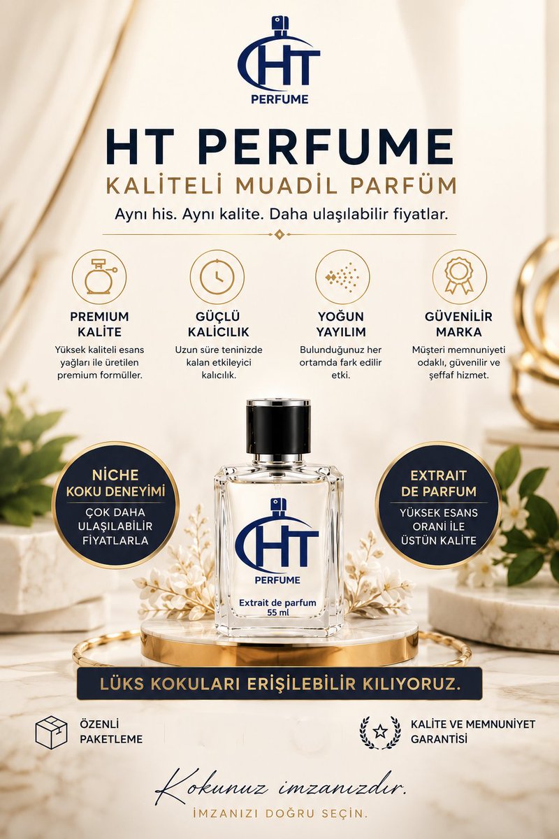 HtPerfumee's tweet photo. Kokular sadece bir aksesuar değil, sizi anlatan görünmez bir imzadır.
HT Perfume olarak premium koku deneyimini daha ulaşılabilir hale getiriyoruz. https://t.co/VcTDHaEfsL