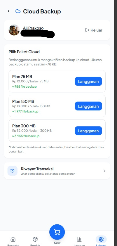 jipraks's tweet photo. ini bisa jadi solusi 👀Yang butuh solusi pembayaran untuk SaaS tapi gak mau ribet, mungkin Mayar ini bisa jadi solusi 👀

Jadi, kemarin saya baru tambahin fitur cloud backup berbayar di FreeKasir (https://t.co/i4XcWuIyEL) dan pastinya butuh solusi pembayaran yang simpel, pilihan metode nya lengkap dan API docs nya lengkap (karena vibe-coding, jadi biar bisa kasih API docs nya ke AI Agent 😁)