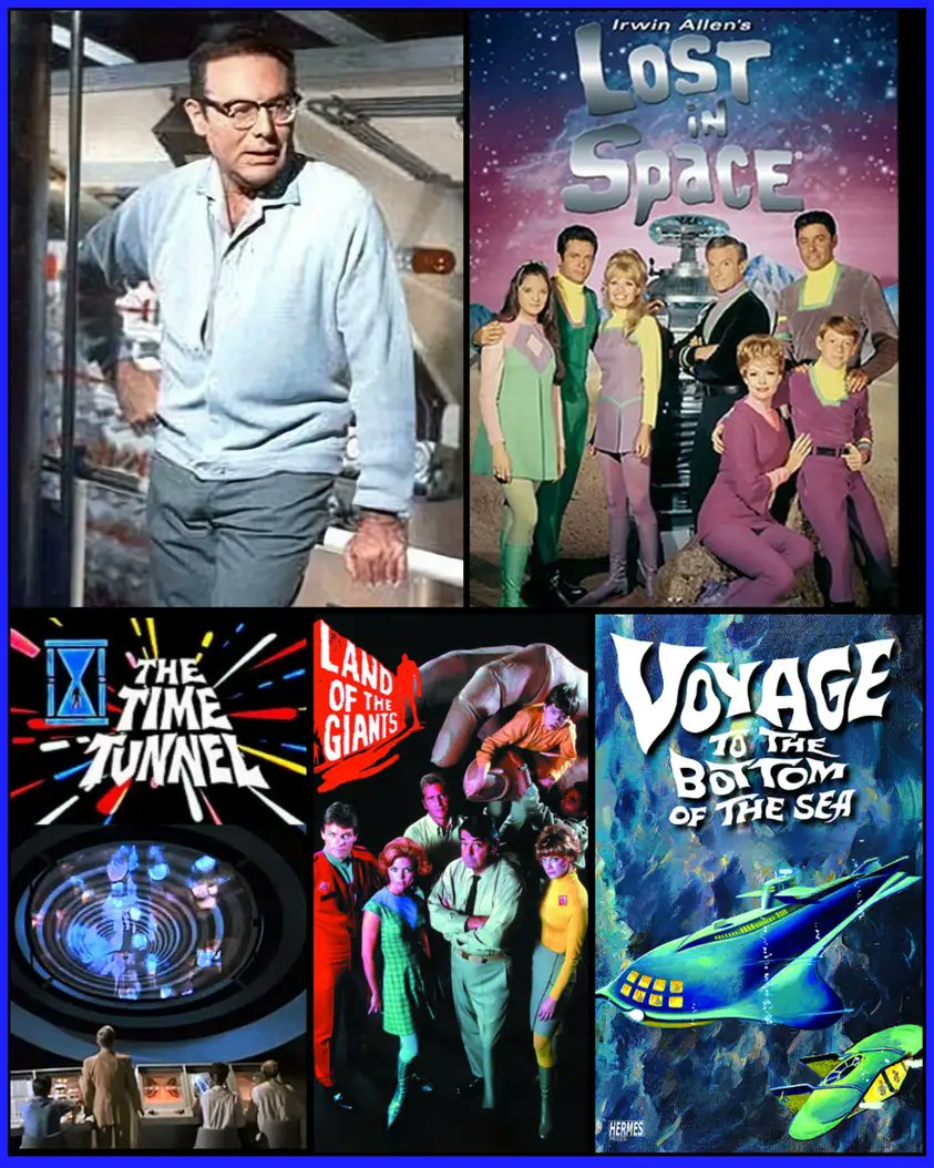 Kabeto_b's tweet photo. Junio 12 de 1916, nace Irwin Allen en Nueva York. 🇺🇸

Reconocido como el "Maestro del desastre", dirigió las escenas de acción en “The Animal World”, “The Lost World”, “La aventura del Poseidón”  e “Infierno en la torre”, entre otras producciones.
#IrwinAllen 🎂 #Cine #TV 📺 https://t.co/eyMnBMsTgw