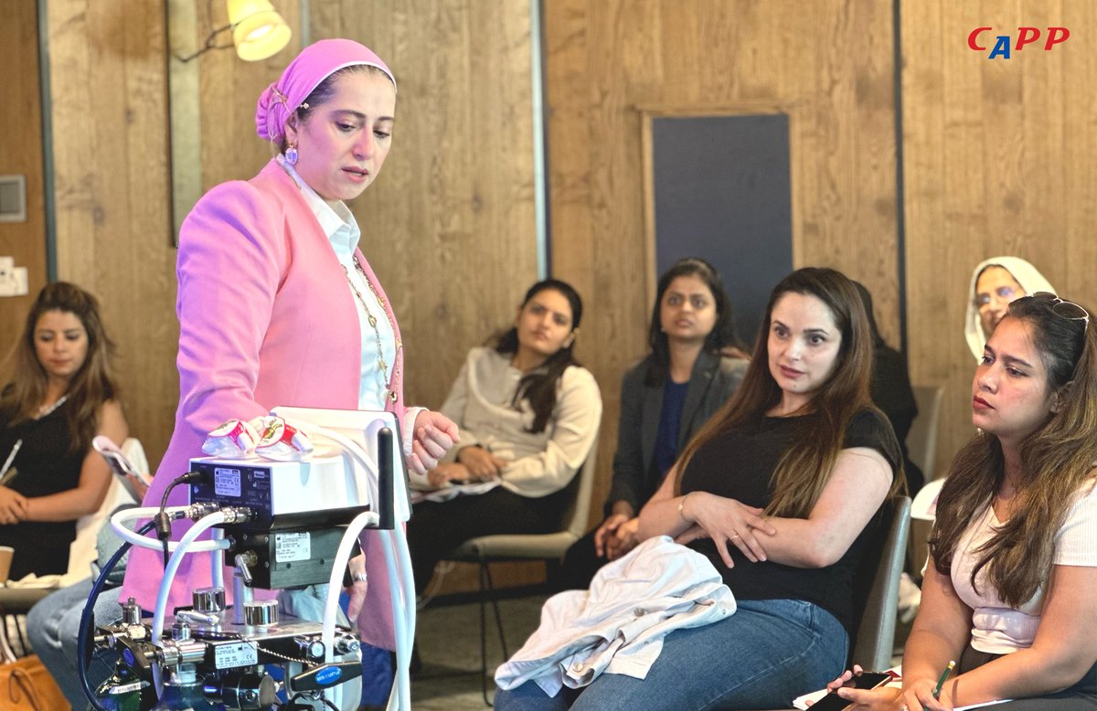 cappmea's tweet photo. A successful day of learning and hands-on training completed with Dr Yasmin Kottait.
Participants explored behaviour management, anxiety control, principles of conscious sedation, patient assessment, safety protocols, and the practical application of nitrous oxide sedation. https://t.co/OFG4DUAeEH