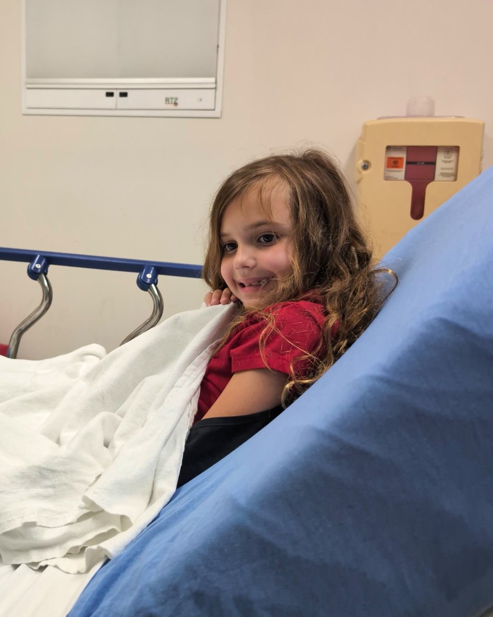 OHChildrens's tweet photo. From a playground fall to recovery, #ArnoldPalmerKid Emilia’s journey highlights compassionate care. 🧡 After injuring her arm at school, she received great support at Orlando Health Sebastian River Hospital before surgery. Now she’s back, smiling and saying thanks! ✨ https://t.co/UXNRK6yYbG