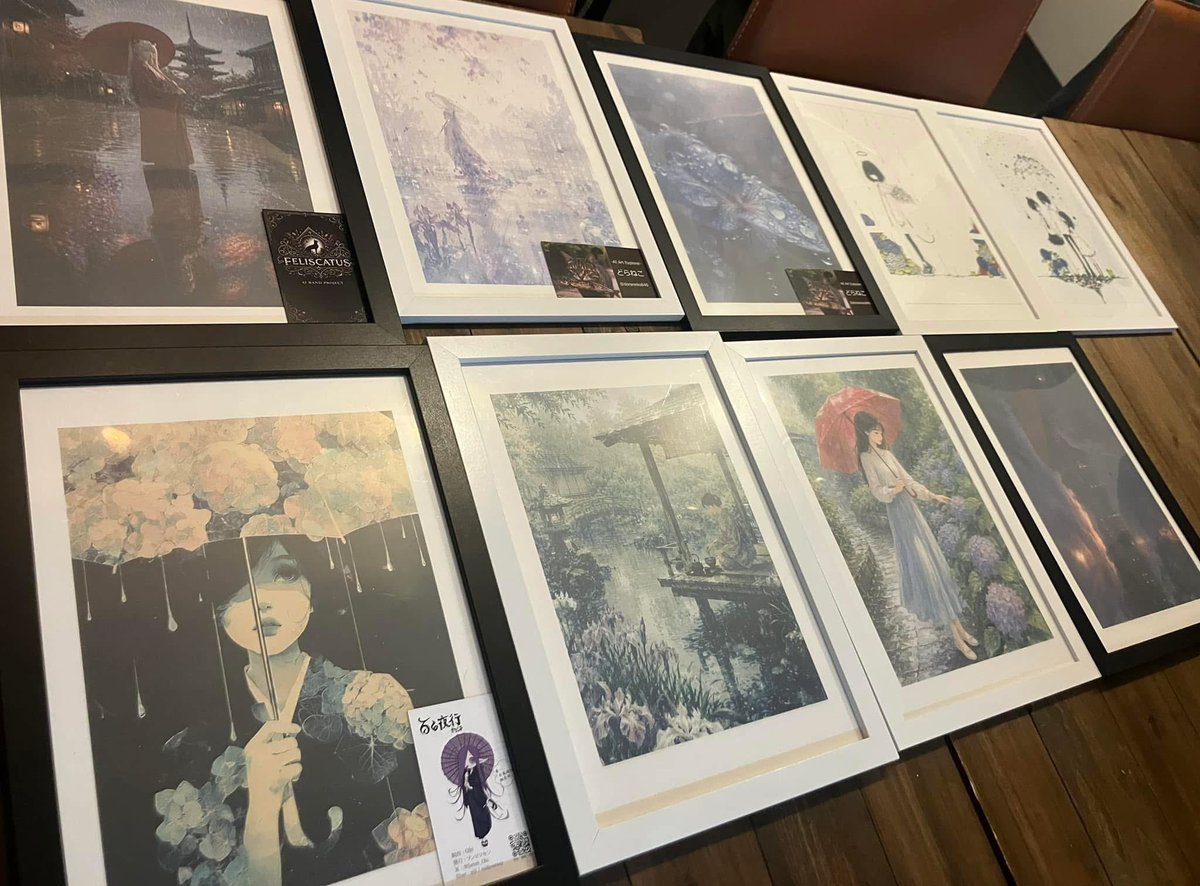 aigalleryrest's tweet photo. 交流会、無事に終了。

参加者の皆さまには、自己紹介を兼ねて、作品に込めた思いや制作の背景についてお話しいただきました。

作り手自身の言葉に耳を傾ける時間。画面越しでは伝わりきらない発見や気づきがあり、リアルな場ならではの豊かさを感じました。

皆さま、ありがとうございました。 https://t.co/KyamrD9BMH
