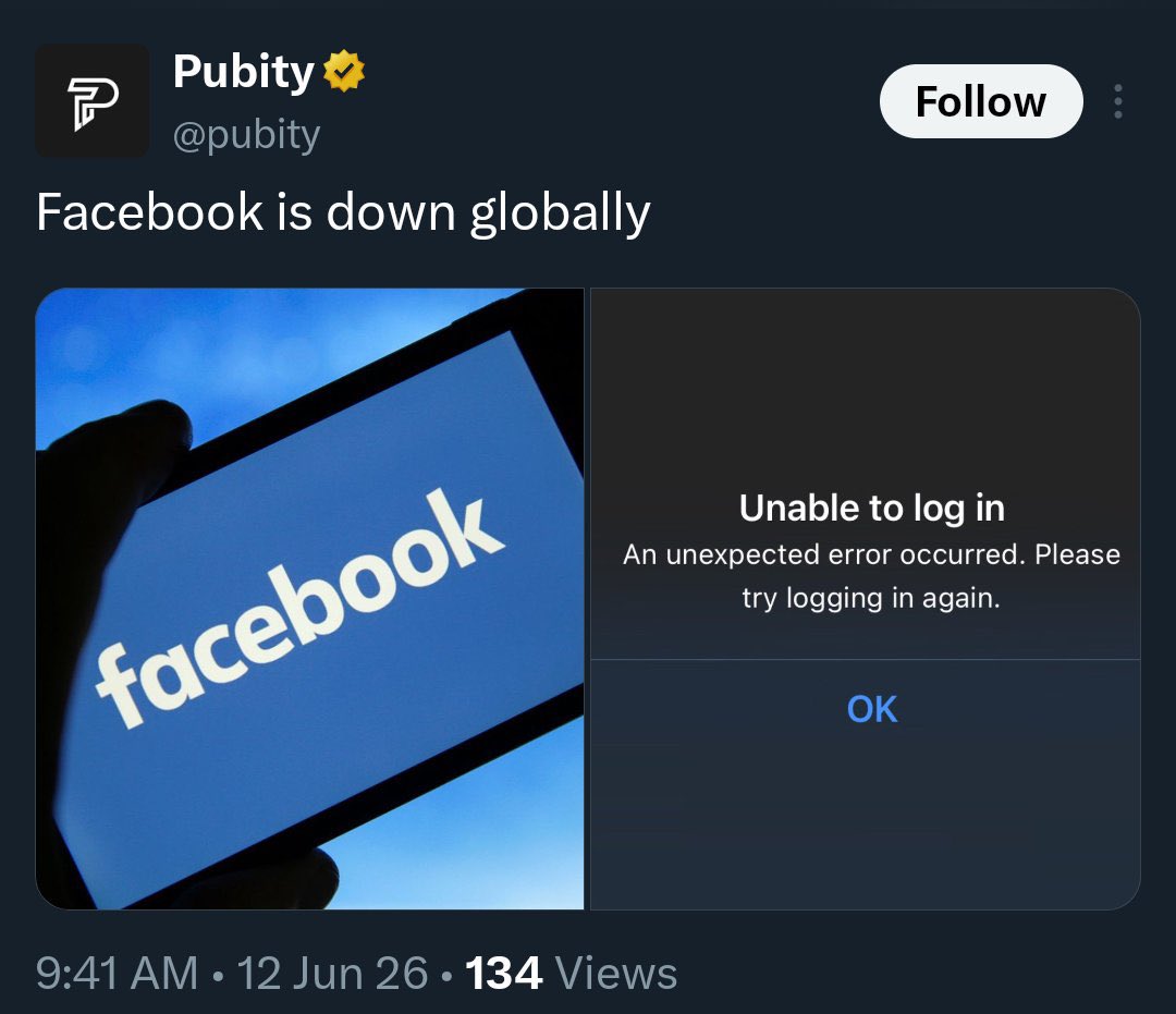 rsydn_'s tweet photo. Facebook is down worldwide https://t.co/yAF3oF8NVb