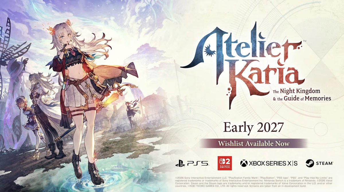 lzzyedenszero's tweet photo. This will not be on switch 1 I don’t know if development was towards a switch 1 and change to switch 2 but I do know it full switch 2 game . assume ever atelier game that new will be just made for switch 2.  WOW IT LOOKS SO amazing. #Atelier https://t.co/vxBoqzJOGo