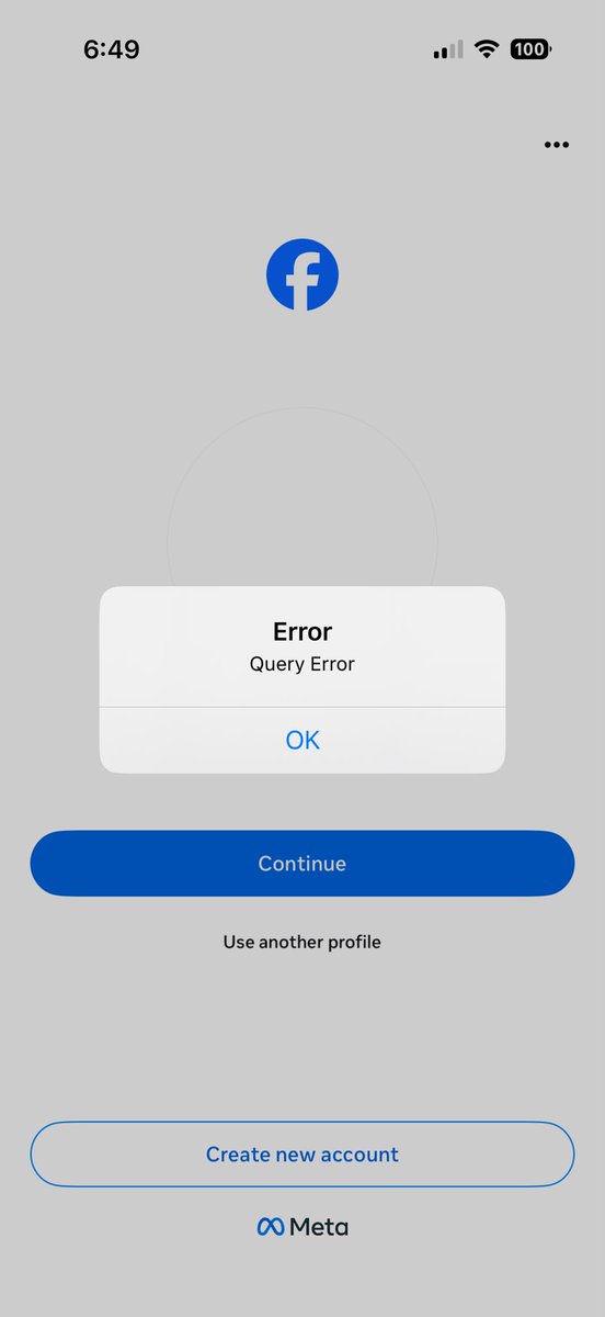 susithdamith's tweet photo. Is facebook down? @Meta #facebookdown #canada https://t.co/Ft2kpQqNf0