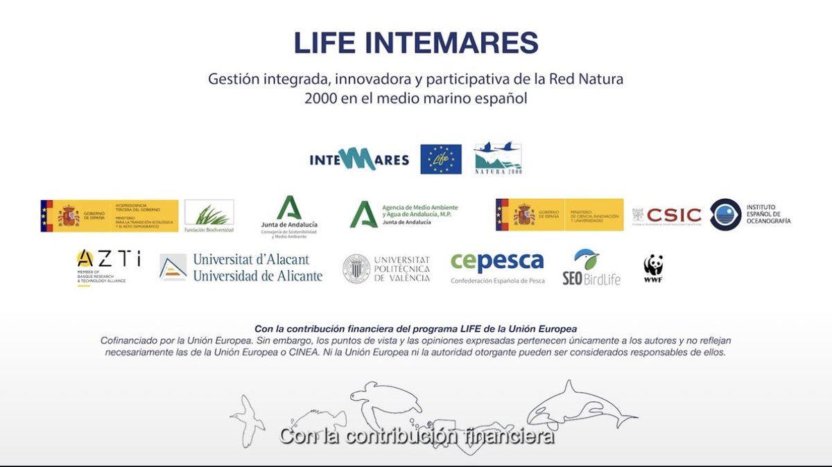 sicasbe's tweet photo. Hoy se han presentado las conclusiones del proyecto #LIFEINTEMARES 
🪸🐋“Gestión integrada, innovadora y participativa de la Red Natura 2000 en el medio marino español”
🇪🇺El mayor proyecto de conservación marina de Europa🇪🇸Una década de grandes avances @mitecogob @FBiodiversidad https://t.co/4utI5f0j9a