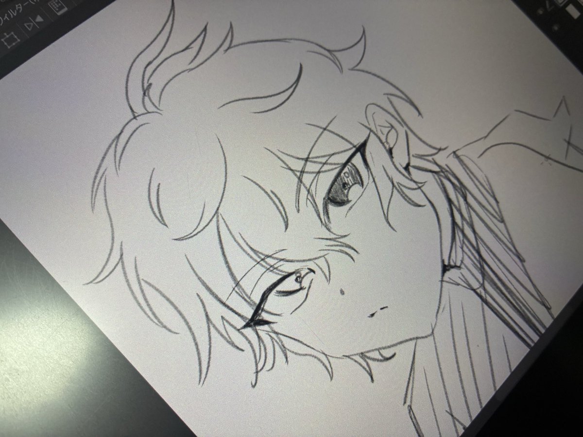 qm_cc09's tweet photo. 🥷🔫
#イラスト 
#イラスト練習中 https://t.co/8WBKAgyeFC