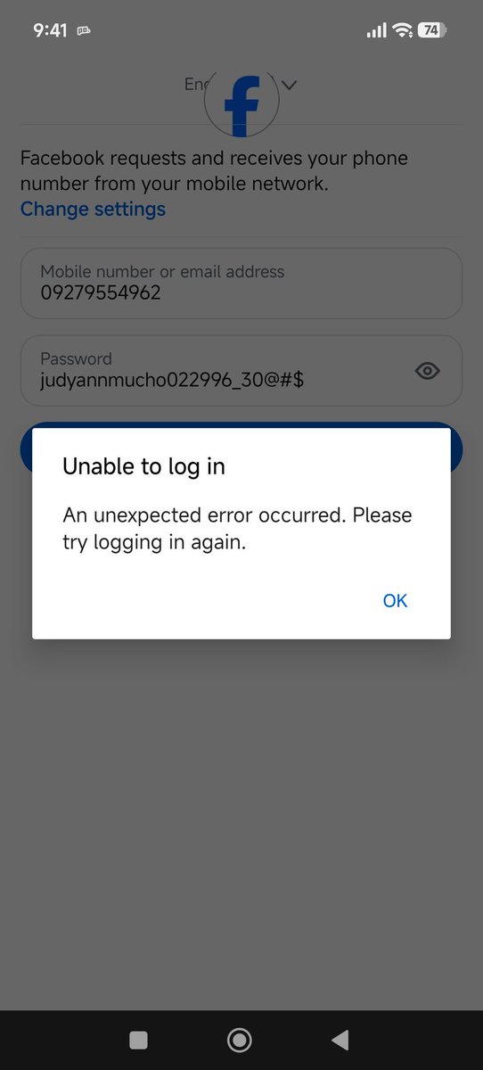SybauClankers's tweet photo. Facebook down guysssss #facebookdown https://t.co/lHKDHsuqZv