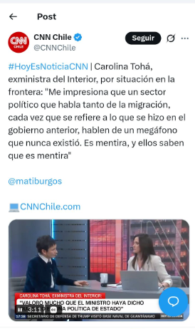 Iherreraa's tweet photo. Este es el megáfono que Carolina Tohá dice que nunca existió, ella misma aparece en el video viendo su funcionamiento.  Siguen las mentiras de estos zurdos del gobierno de Boric https://t.co/HsomdfP6eY