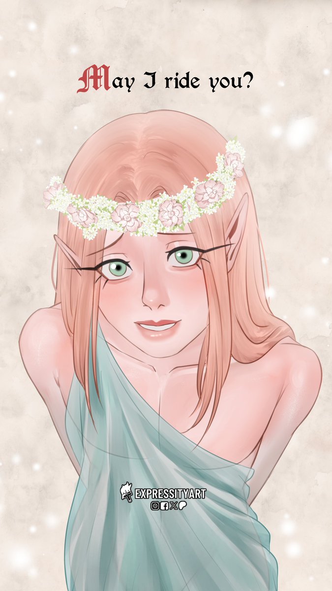 expressity's tweet photo. He's asking the centaur nicely 🧚🏻‍♂️
[fantasy!AU] #oc #bl #alonuhla #expressity https://t.co/Xp2xJm41op