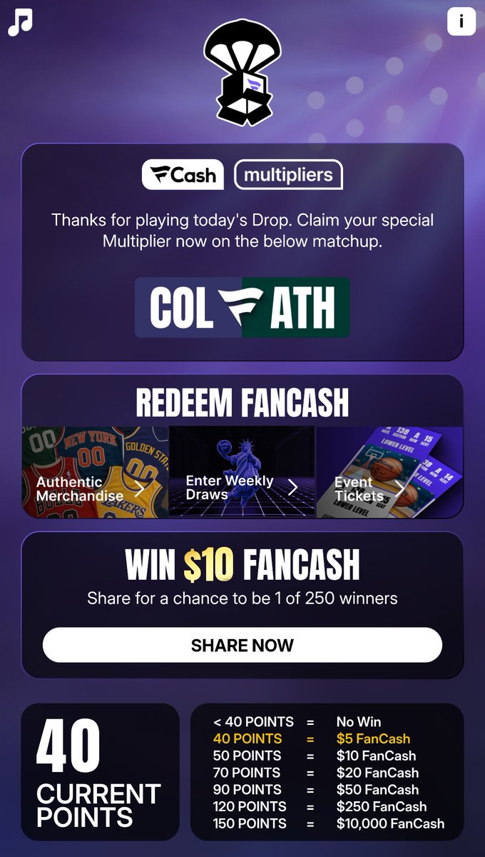 hectormjr1's tweet photo. Play the #FanCashDropPromotion today
https://t.co/UmgsUayFl6 https://t.co/lrMixA04Yb