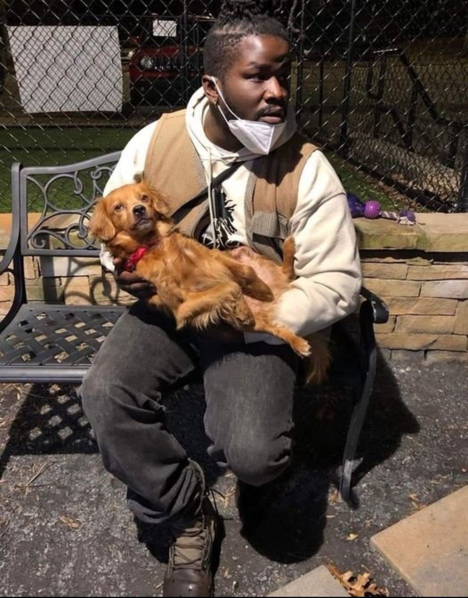 feelgoodtale's tweet photo. "I don’t know much about this kind man, but I know he has a big heart." Author Unknown
"He was driving in Fulton County, GA, when he saw a puppy get hit by a car.
He was the only one who stopped, while other cars just drove by.
He carefully avoided traffic to pick up the puppy and keep him safe.
He tried to take the puppy to an animal hospital, but they refused to help because the puppy was a stray.
That didn’t stop him from trying to save the dog.
He rushed the puppy to the Fulton LifeLine Animal Project shelter and waited outside until someone could help.
The shelter brought in Second Chance Rescue NYC Dogs, who agreed to help the puppy and get him the medical care he needed.
The puppy still has a long way to go, but now he has a chance to survive—and it's all thanks to this man who cared."

Source: Weird and Amazing Things