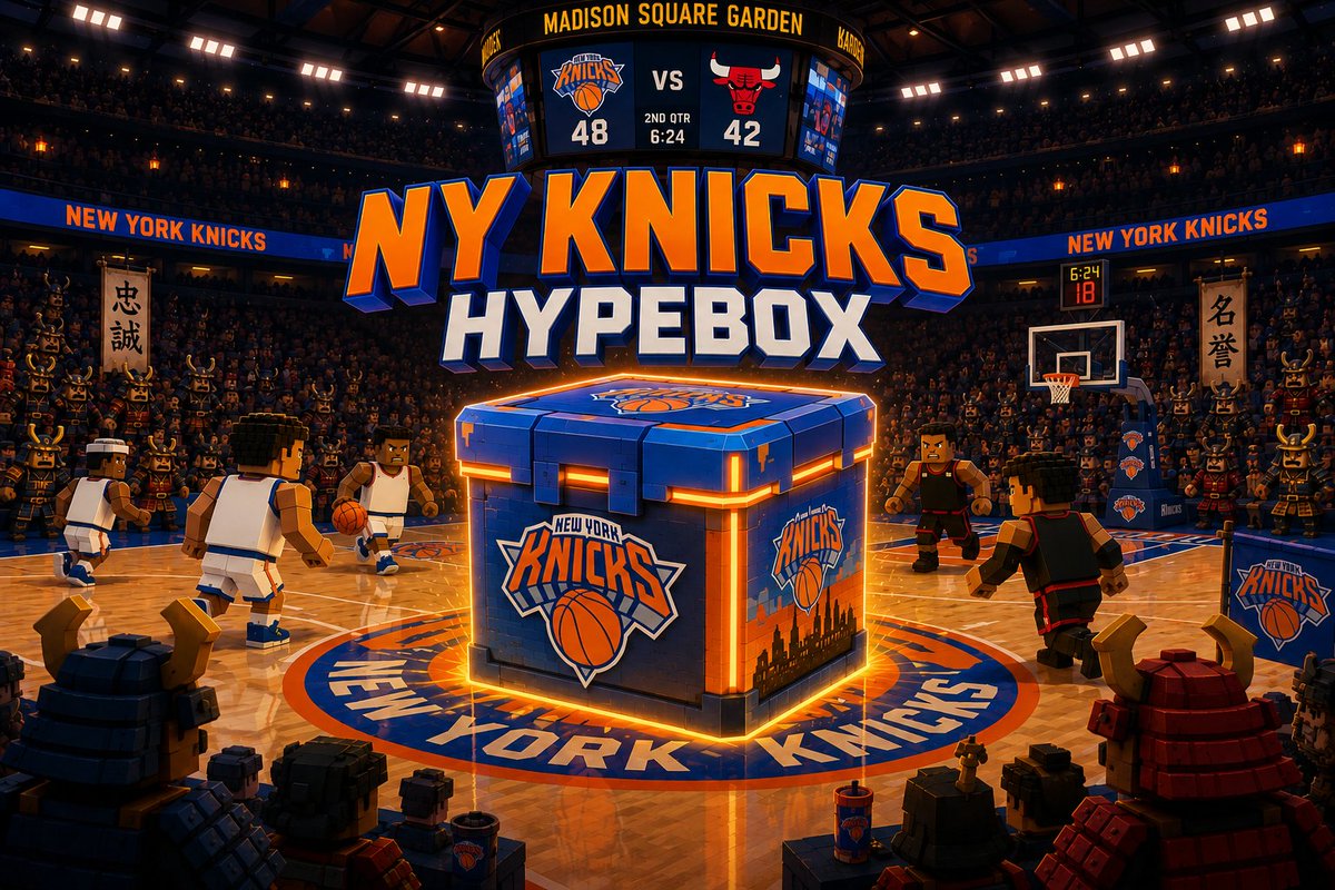 PlayMinecadia's tweet photo. The limited-time NY KNICKS HYPEBOX has just been released on the Kitmap: Kodai realm! 🗽

In celebration, we'll be giving away the following: 
🏀 6x NY KNICKS HYPEBOX 
🏀 3x NY KNICKS HYPEBOX
🏀 3,500x Gold

Follow us, Repost, and Like to enter!