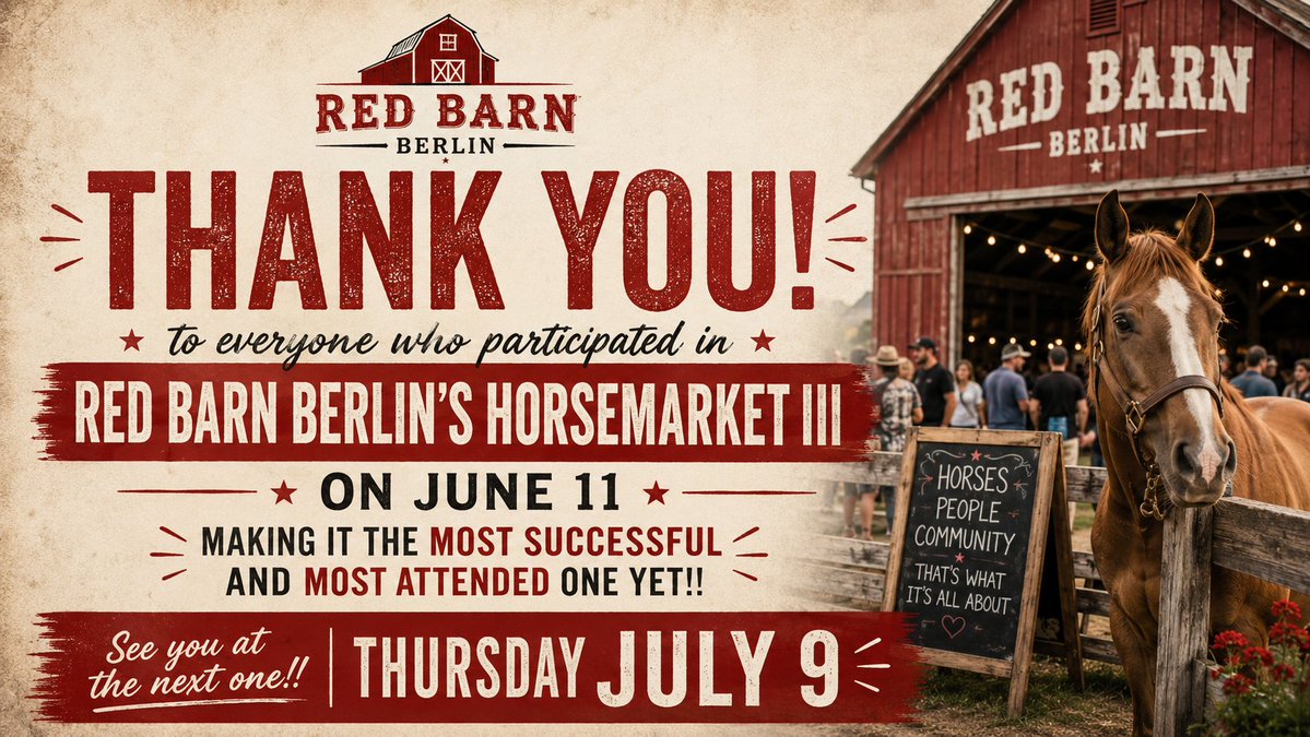 RedBarnBerlin's tweet photo. We might have to expand the parking lot next time, lol https://t.co/IaByIWKGCf