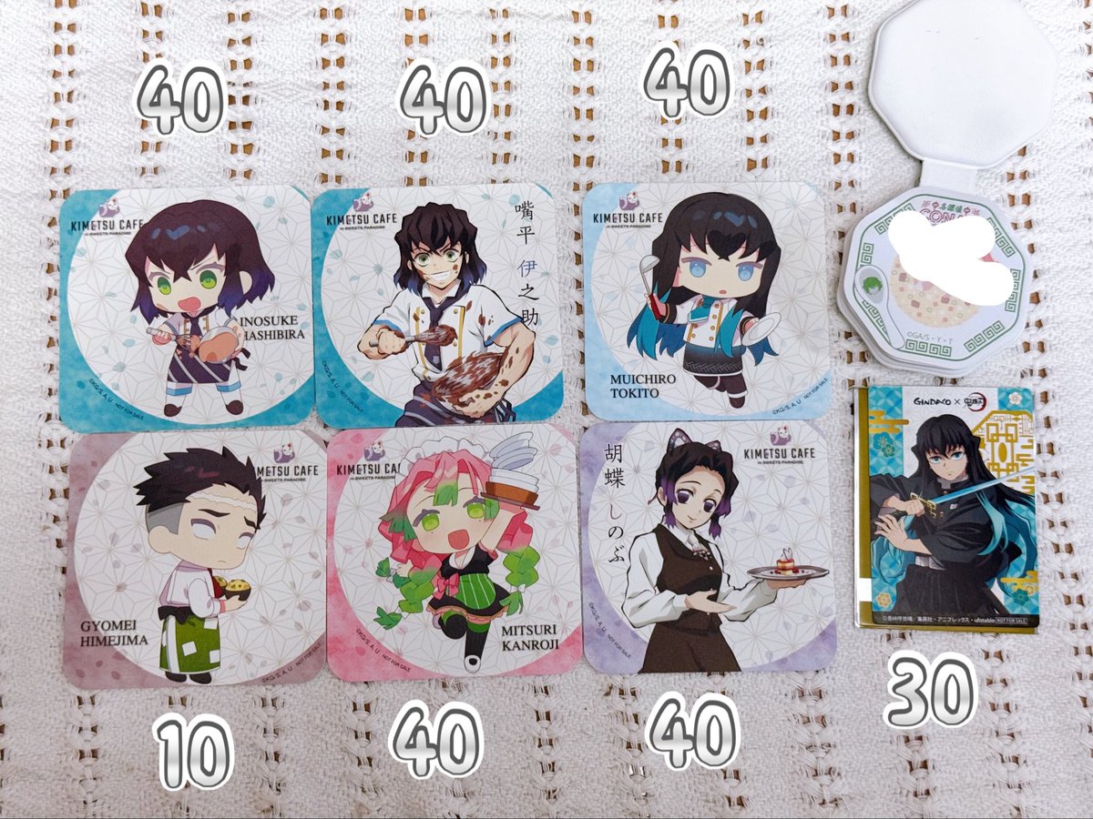 ki2neshop's tweet photo. พร้อมส่ง
ปล่อยของสะสมเก่าค่ะ 
สภาพส่วนมากมือหนึ่ง/มือสองสภาพเก็บค่ะ
ราคาตามภาพ
ค่าส่ง +40
#ตลาดนัดดาบพิฆาตอสูร #ตลาดนัดkny #ตลาดนัดไยบะ https://t.co/wm3ZhKTA6H