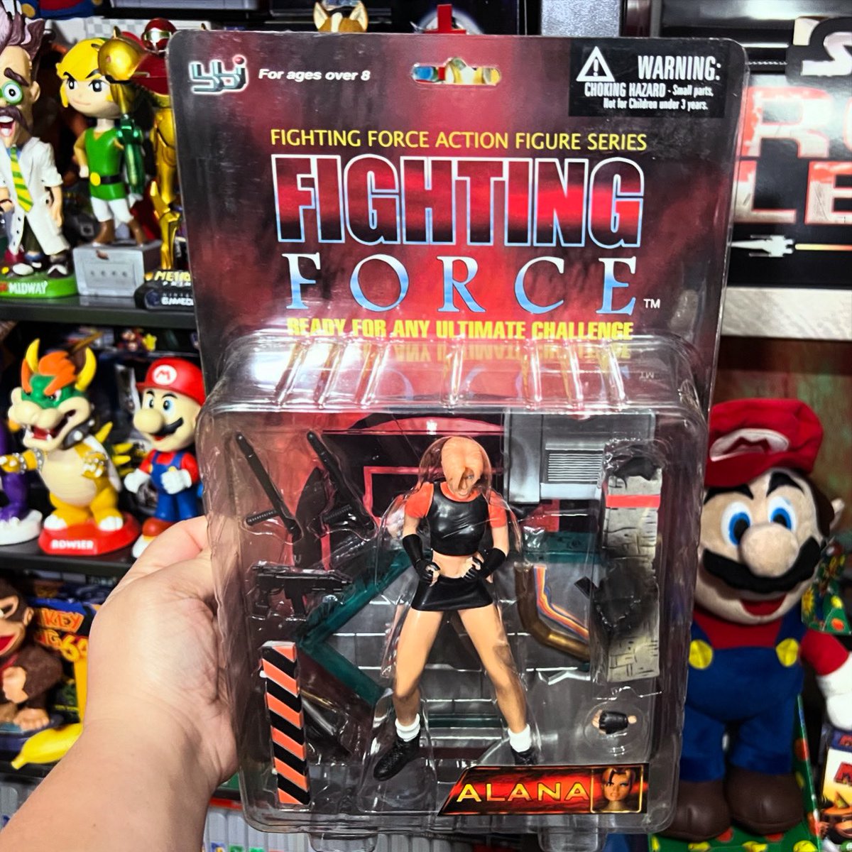 GamerAhmer's tweet photo. Anyone collect video game action figures? How about some Fighting Force? #videogames #retrogaming #fightingforce #playstation1 #nintendo64 https://t.co/6ZRBYHNe2D